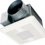 WhisperCeiling® DC™ Ventilation Fan/LED Light, 110-130-150 CFM