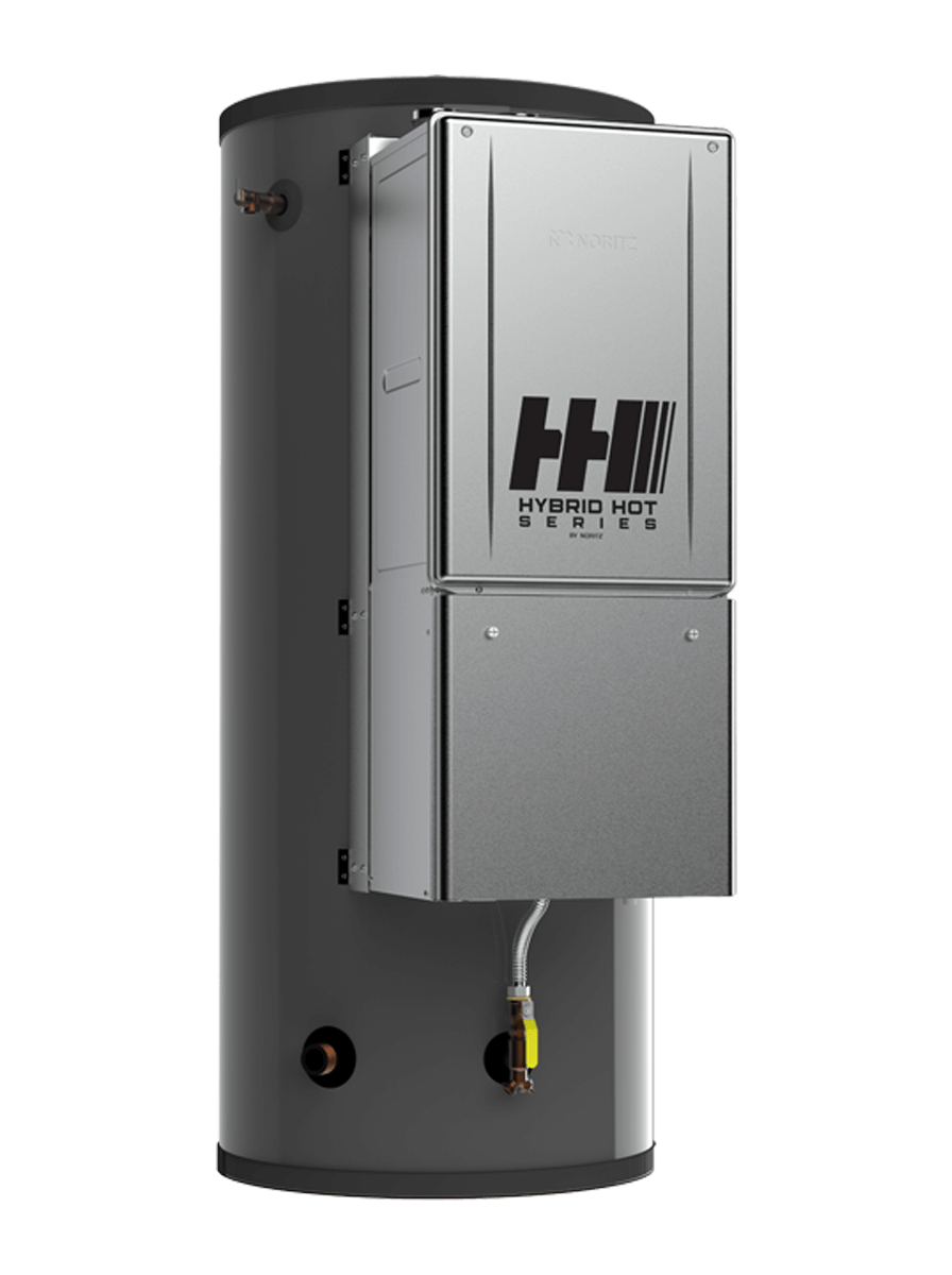 Noritz Hybrid Hot Commercial Tankless With Storage – Hybrid Water Heater