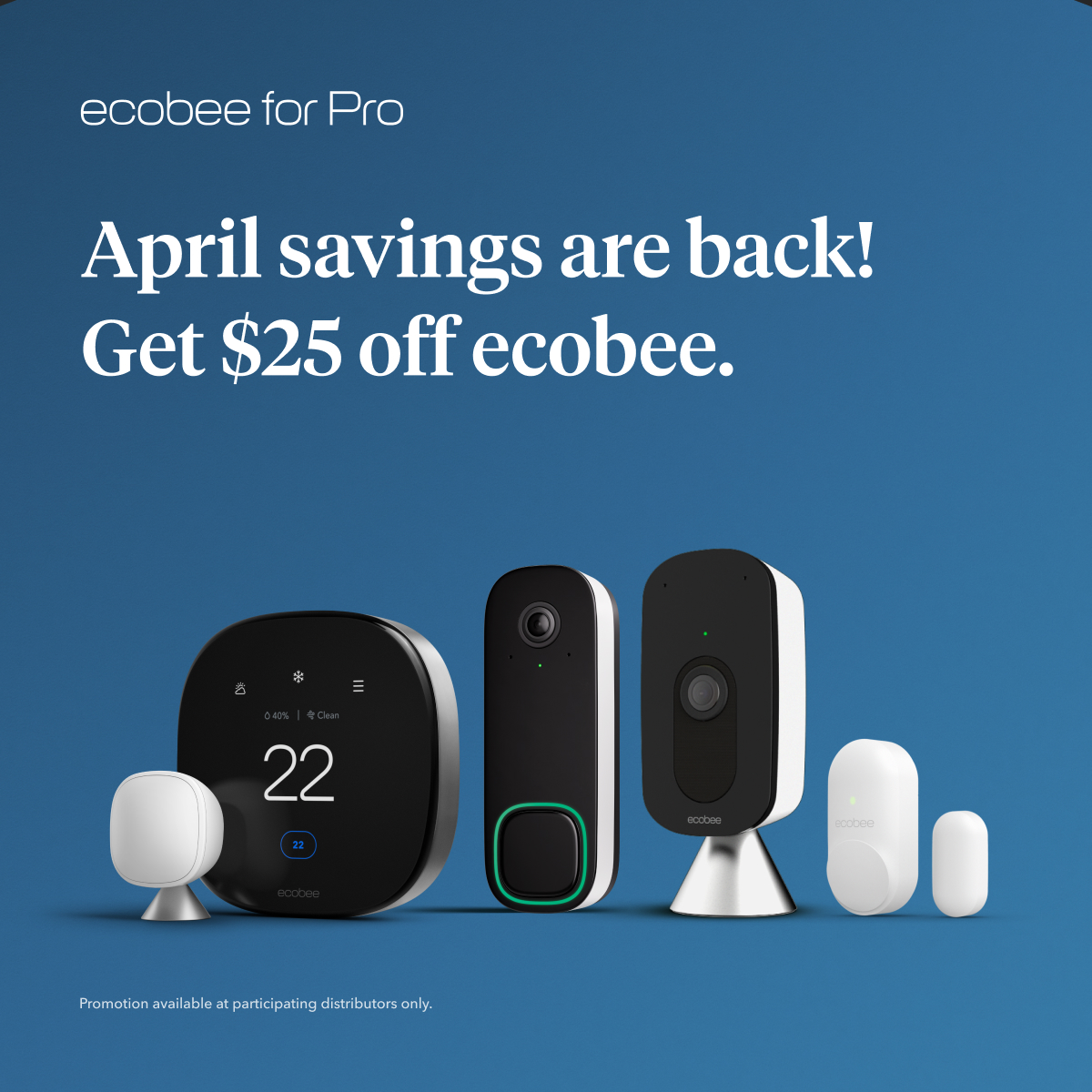 ecobee Products – Spring Promotion